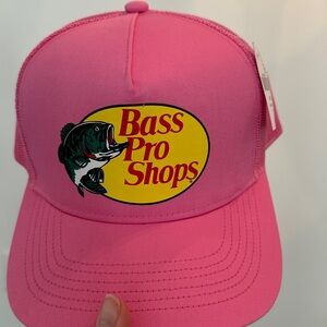 Bass Pro Shops Pink trucker hat